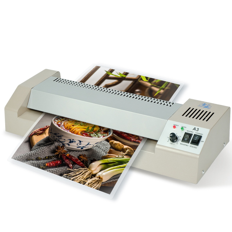 Laminator Cold Roll - Factory Photo Laminating Machine LM-320 4