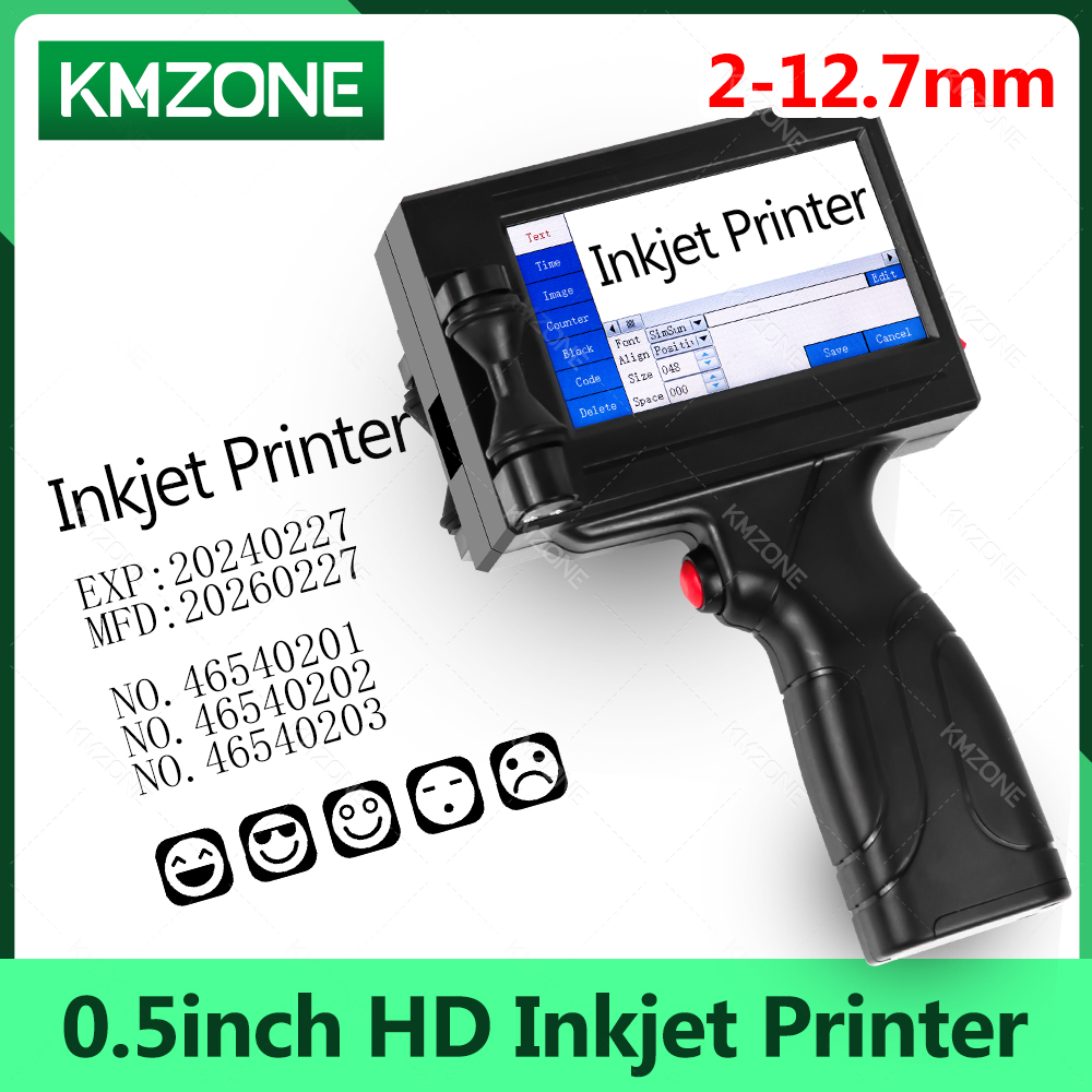 12.7mm Portable Inkjet Printer - Commercial Printing Dpi 评论和价格