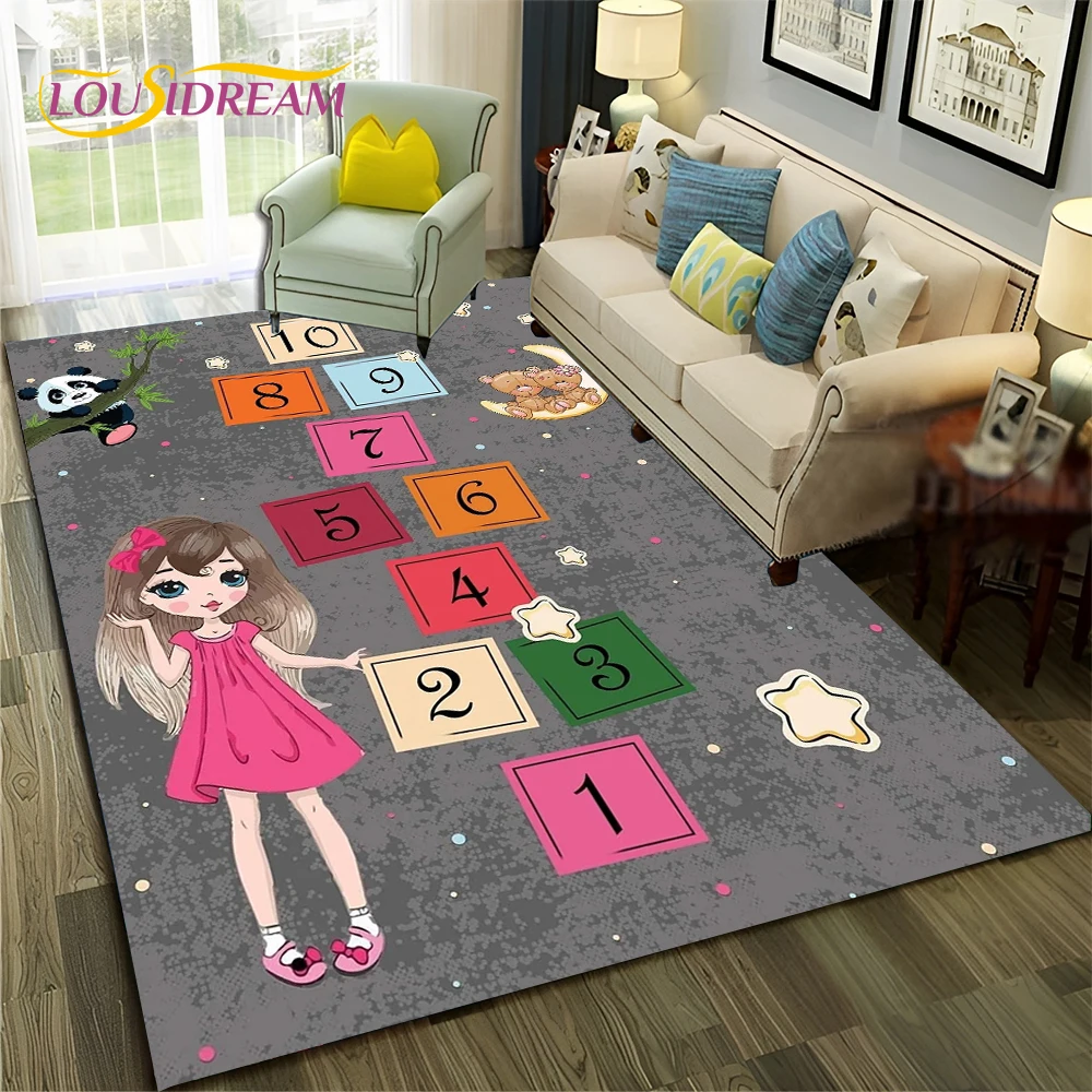 3D Hopscotch Child Digital Gam - Commercial Digital Printing 评论和价格