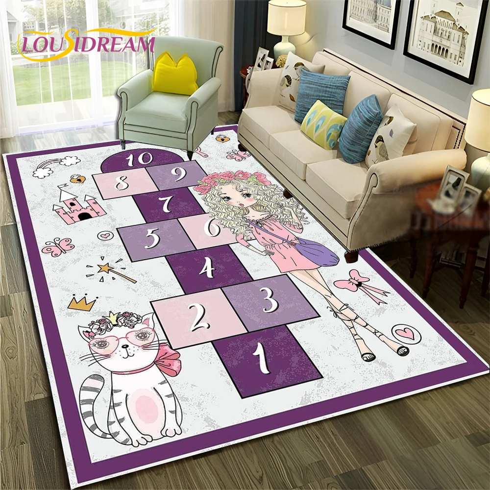 3D Hopscotch Child Digital Gam - Commercial Digital Printing 评论和价格