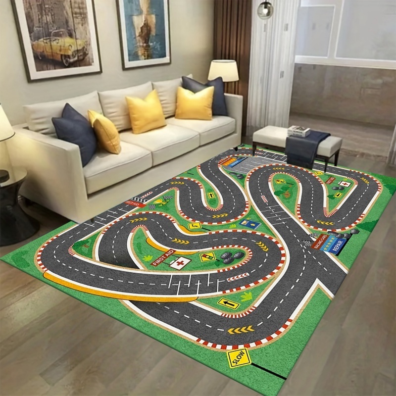 Newest Kids Race Track Road Ga - Commercial Road Printing 评论和价格