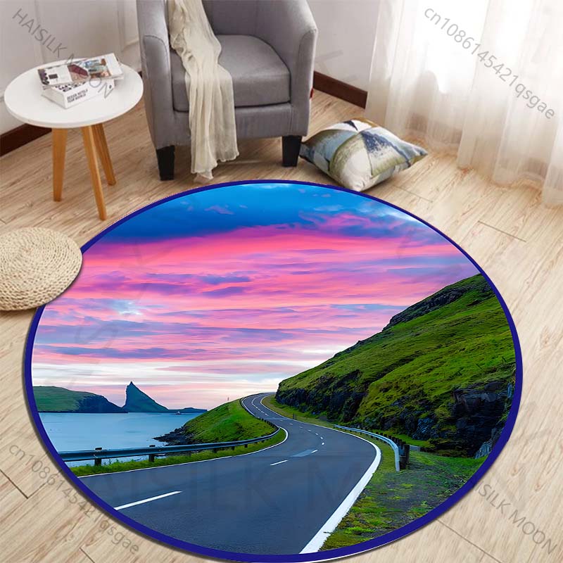 Scenic coastal road with vibra - Commercial Road Printing 评论和价格