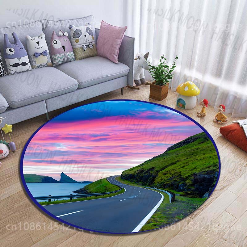 Scenic coastal road with vibra - Commercial Road Printing 评论和价格